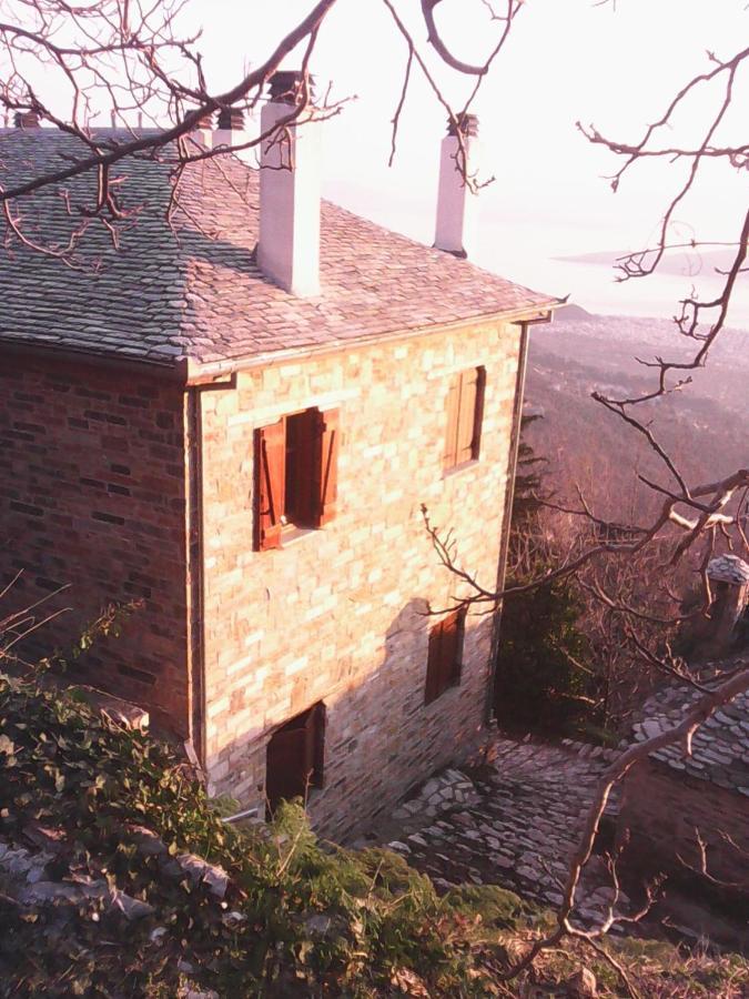 Kirmilis Mansion Lägenhet Makrinítsa Exteriör bild